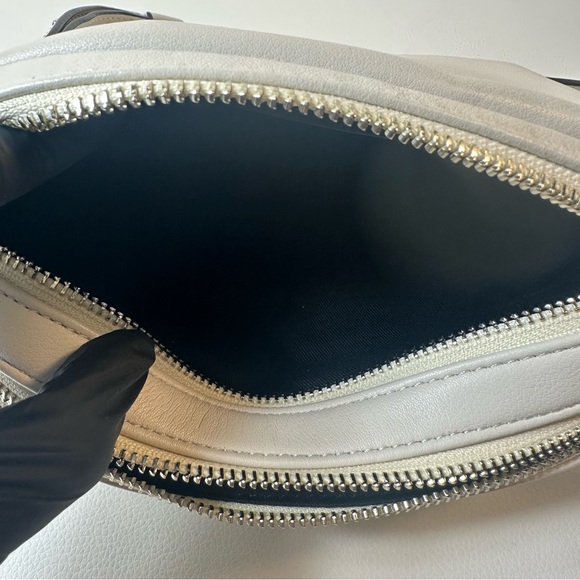 NEW PROENZA SHOULER WATTS LEATHER CAMERA BAG OFF WHITE/BLACK - Picture 5 of 13